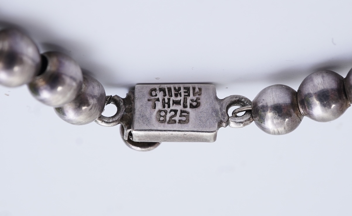 Two silver necklaces
